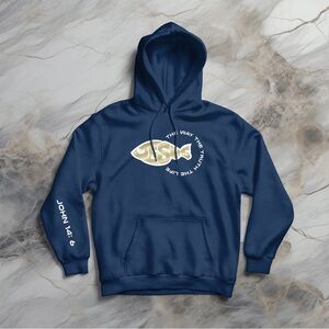 Men’s Hoodie Jesus Christ Christian Bible Verse Sweatshirt